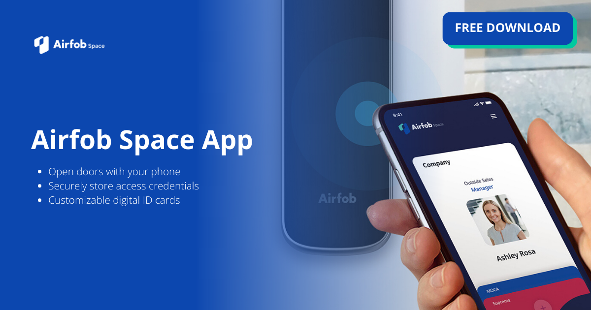 Airfob Space App MOCA System